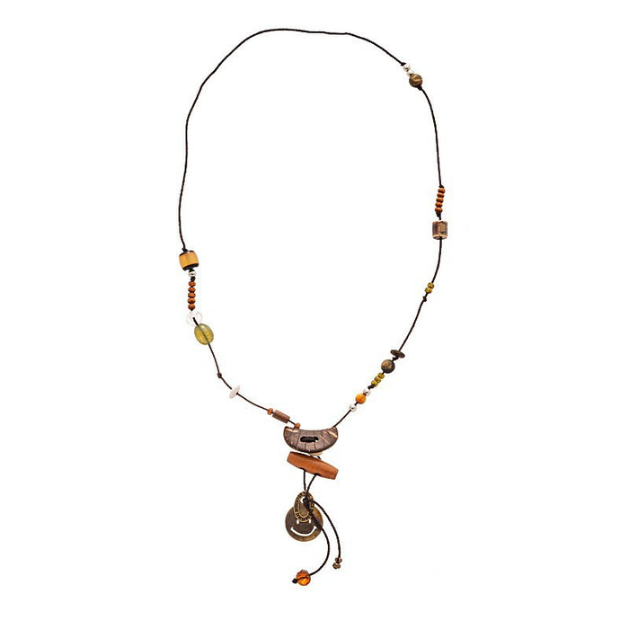 Wholesale Long sweater chain fashionable retro niche temperament high-end versatile necklace