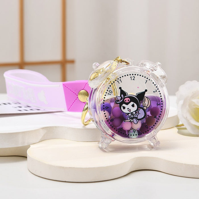 Wholesale Cartoon Quicksand Swim Ring Keychain