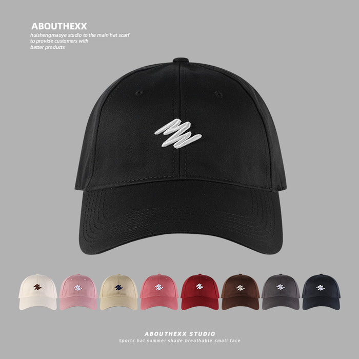 Wholesale Big head circumference hat with large depth and wide brim, baseball cap, versatile duckbill cap, sun protection and sunshade hat