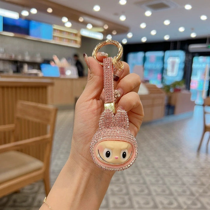 Wholesale Cute Big Head Keychain Cartoon Car Keychain Bag Pendant