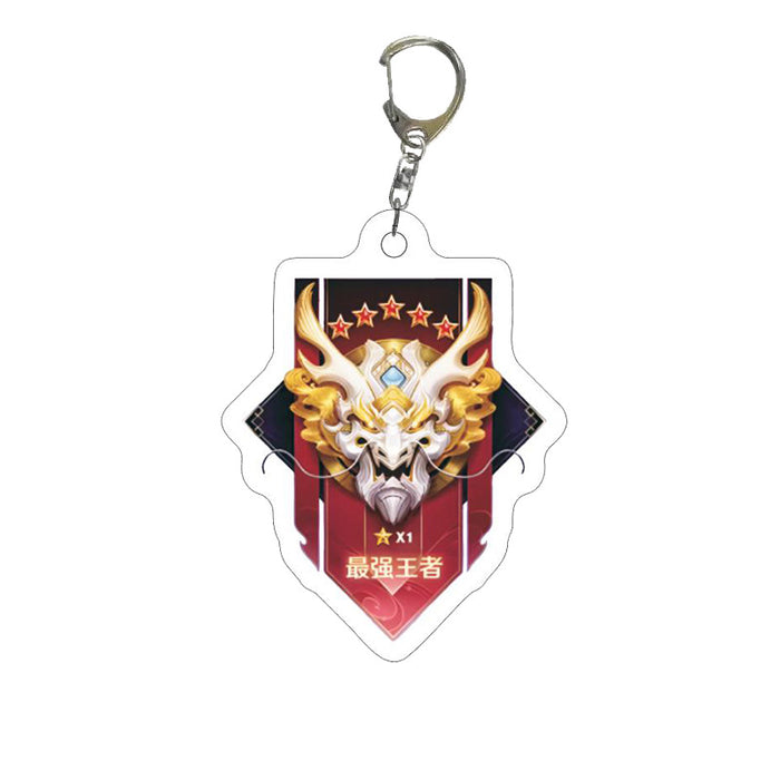 Wholesale Game-themed acrylic keychain accessory