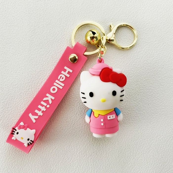 Wholesale PVC Cartoon Doll Keychain JDC-KC-WuYi269