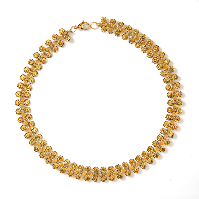 Wholesale Personalized fashion color preservation stainless steel temperament collarbone chain butterfly necklace wholesale