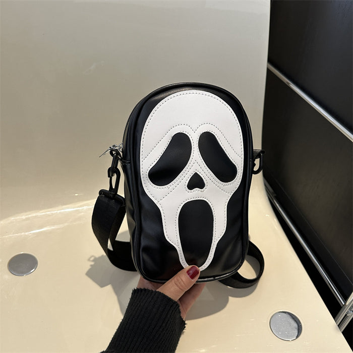 Wholesale Halloween Skull PU Messenger Bag JDC-SD-Wangp005