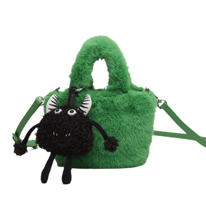 Wholesale Cute Little Monster Plush Shoulder Bag JDC-SD-DRS013