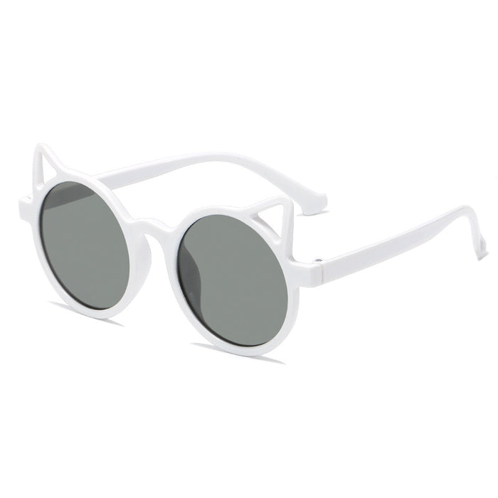 Wholesale 2024 Cat Ears Children's Rice Nail Color Matching PC Sunglasses JDC-SG-Dit005