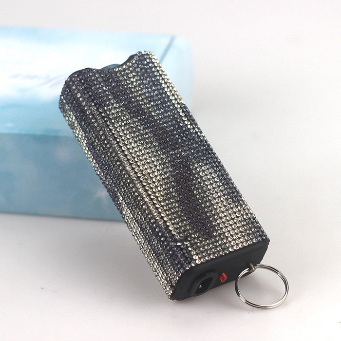 Wholesale Plastic Diamond Flashlight Keychain JDC-KC-TouMS003