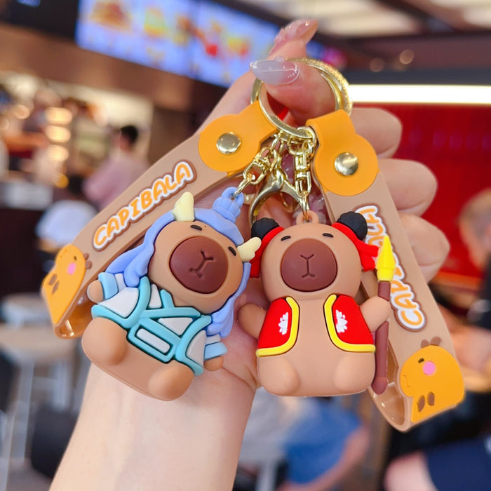 Wholesale Cute and creative 3D character keychain