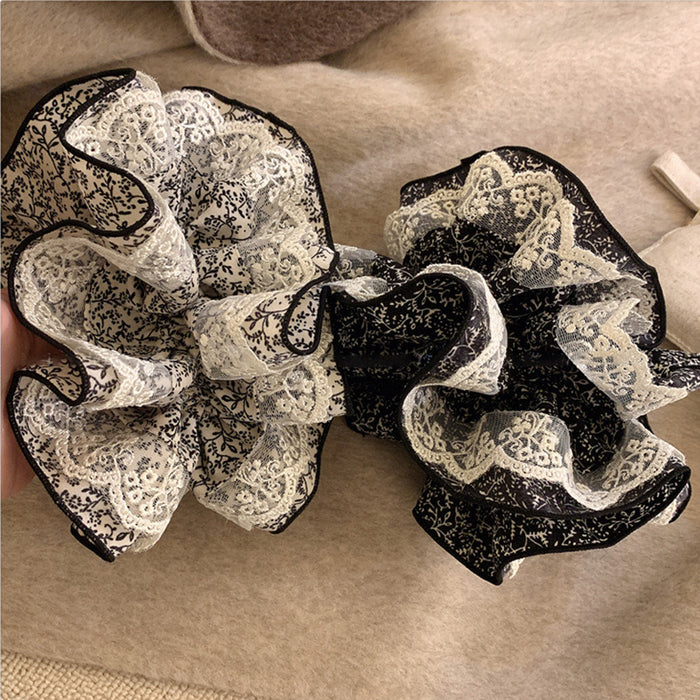 Wholesale New exquisite headband lace edge tied headband headband floral hair accessory