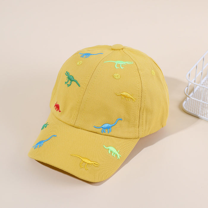 Wholesale Dinosaur Embroidered Cap Cap Children's Baseball Cap Cotton Baby Hat