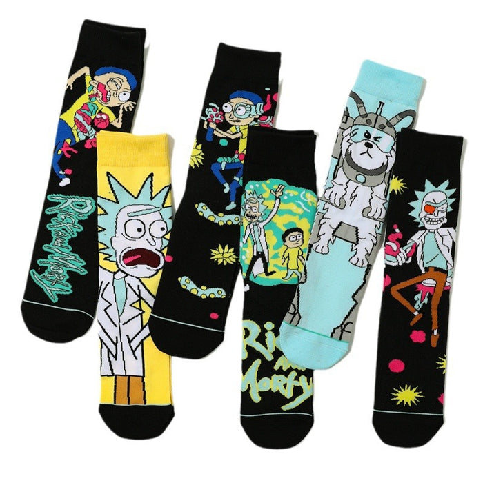Wholesale Cotton socks,  anime-style mid-calf socks