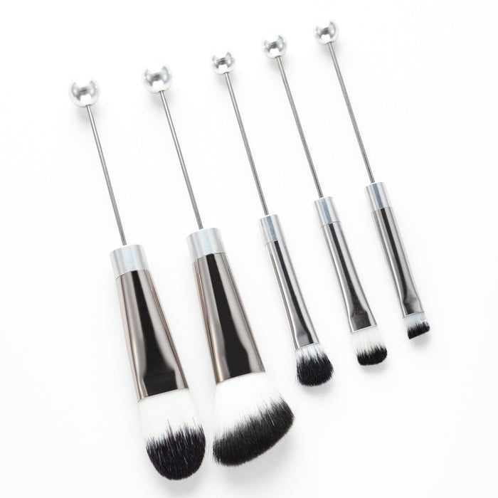 Wholesale Beadable Metal DIY Makeup Brush Set JDC-MB-HuaH001