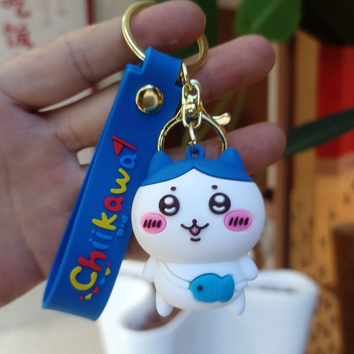 Wholesale PVC Cartoon Doll Keychain JDC-KC-KuangK017