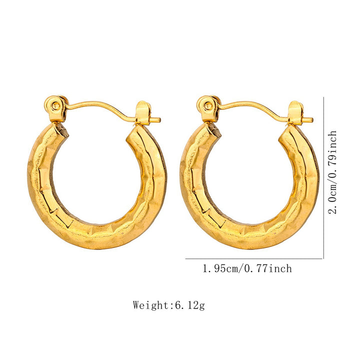 Wholesale Stainless Steel Geometric Earrings Earrings