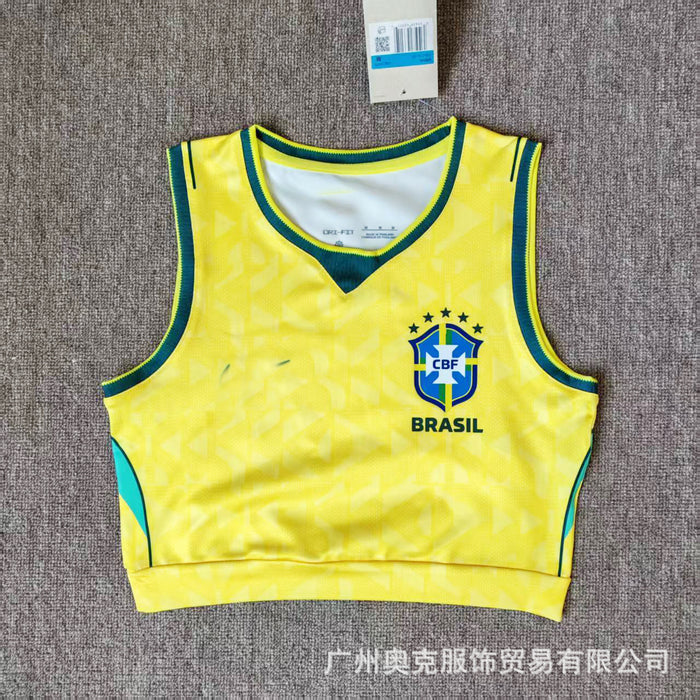 Wholesale Soccer Jersey Vest World Cup Style Summer Polyester Blend Sportswear