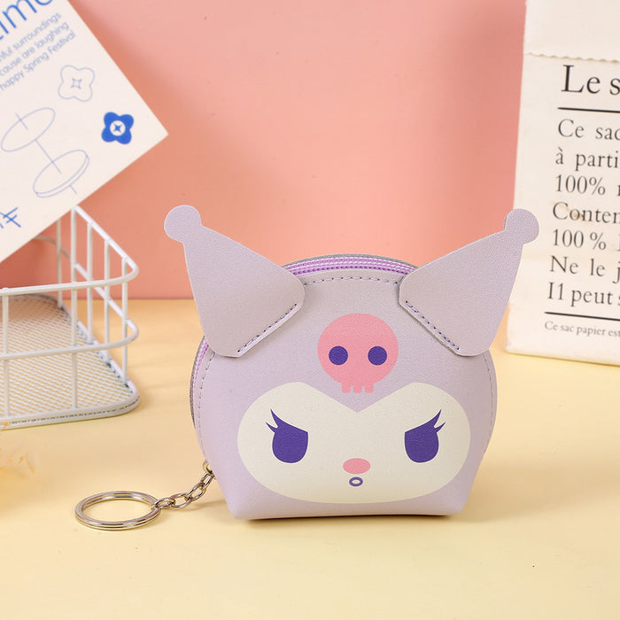 Wholesale Cute Cartoon Pink Rabbit Mini Wallet JDC-WT-Yuny004