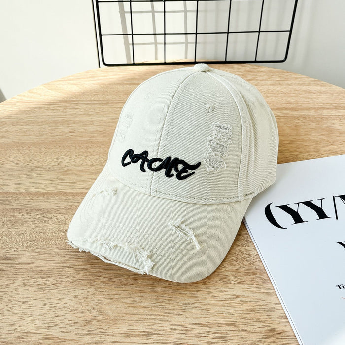 Wholesale Wide brimmed hood, cotton soft top baseball cap, sun protection and duckbill cap