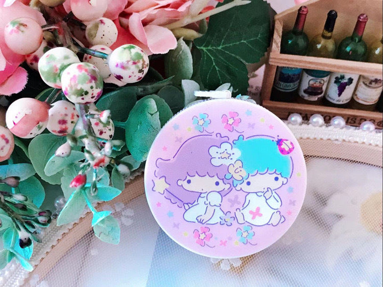 Wholesale Cute Girl Heart Measuring Ruler Tape Measure Portable Round Pull Ruler Automatic Telescopic Soft Ruler Measurements Ruler