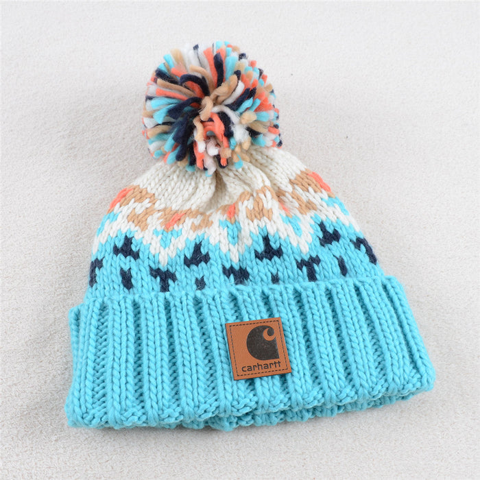 Wholesale Hat Acrylic Warm Pom Knitted Hat (F) JDC-FH-KuT013