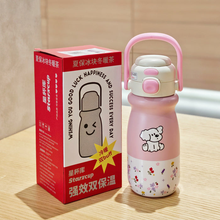 Wholesale Beautiful cartoon thermos cup