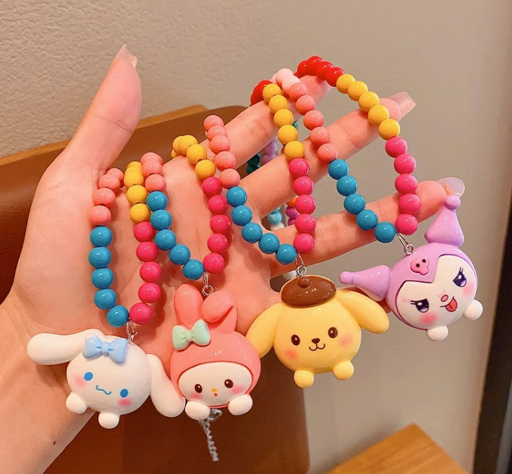 Wholesale Sweet Children Princess Jewelry Beaded Necklace