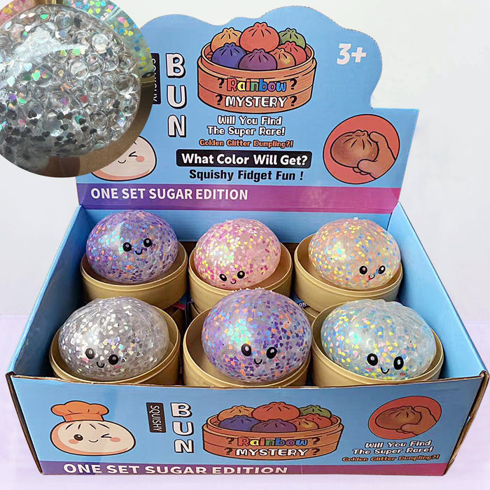 Wholesale Trendy Vinyl Steamed Bun Squeeze Toy - Stress Relief for Youth