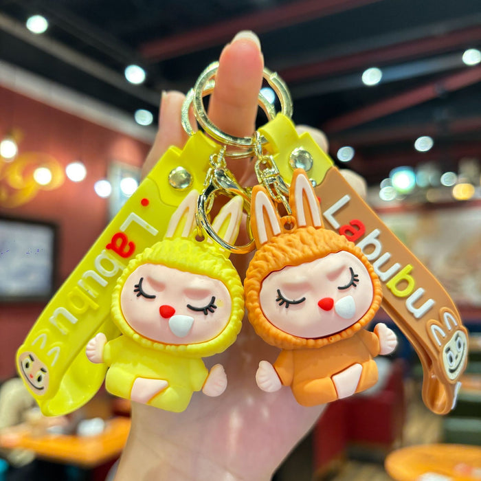Wholesale Creative cartoon doll keychain, children's bag pendant, car keychain gift