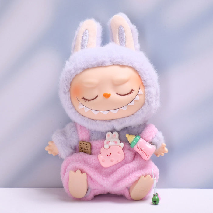 Wholesale Sittings Party Baby Clothes Bottle Overalls Set Baby Doll Clothes Dress Up