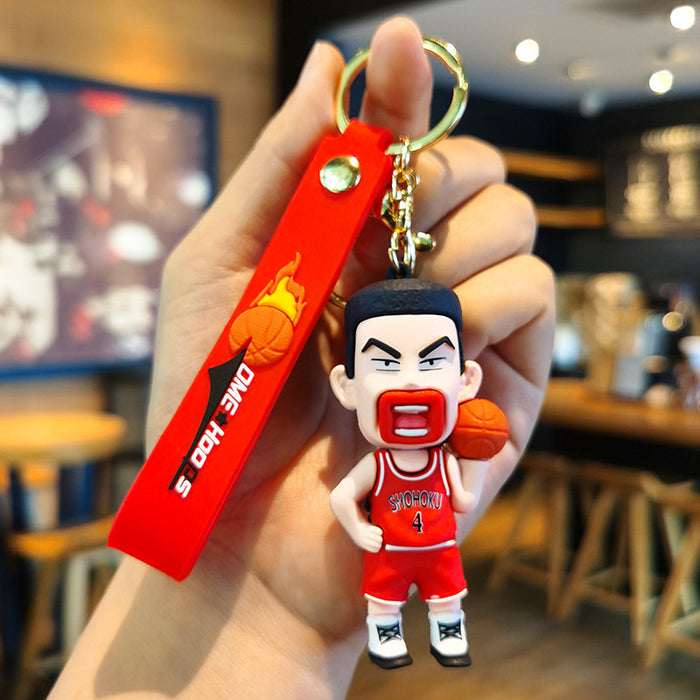 Wholesale Cartoon Doll Silicone Keychain JDC-KC-Tingm276