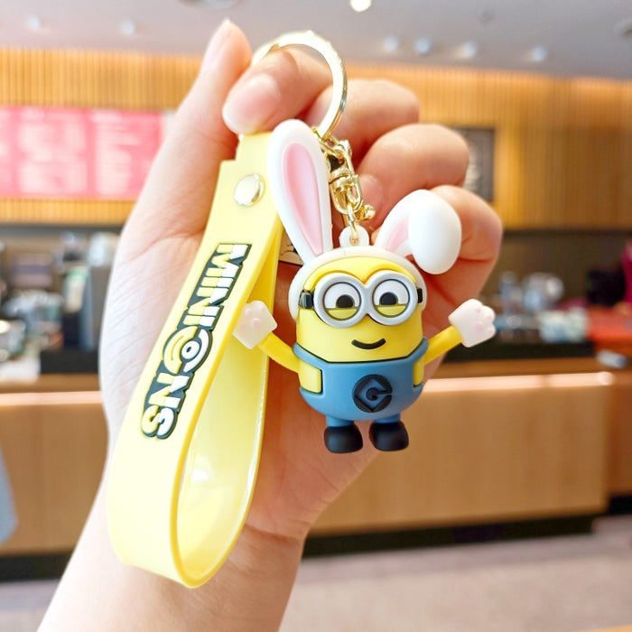 Wholesale Metal Keychain Cartoon Zodiac Design Student Gift Key Ring Accessory MOQ≥2