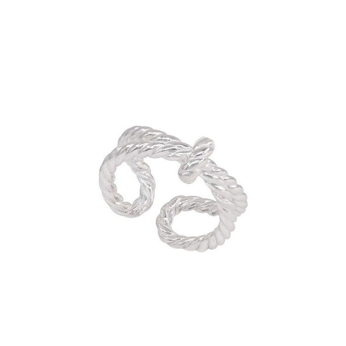 Wholesale Copper Hemp Rope Knot Ring JDC-RS-JunM004