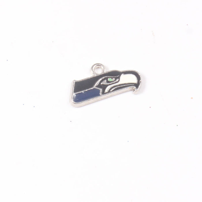 Wholesale Sports Football Drop Oil Team Pendant Mixed logo Drop Oil Sports Series Pendant