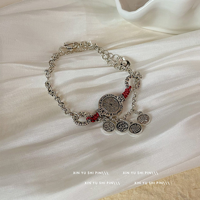 Wholesale Retro anklet, niche design, fashionable temperament, versatile foot accessories