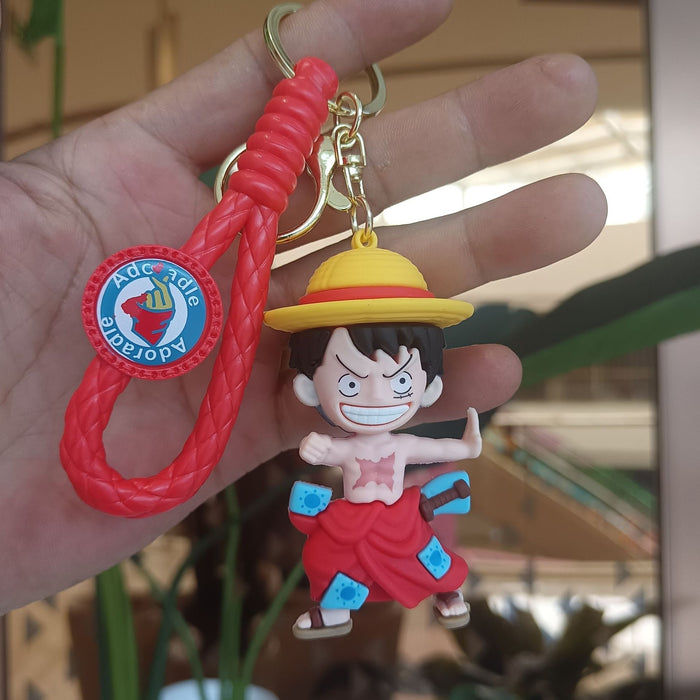 Wholesale Silicone Cartoon Doll Keychain JDC-KC-YiChang009