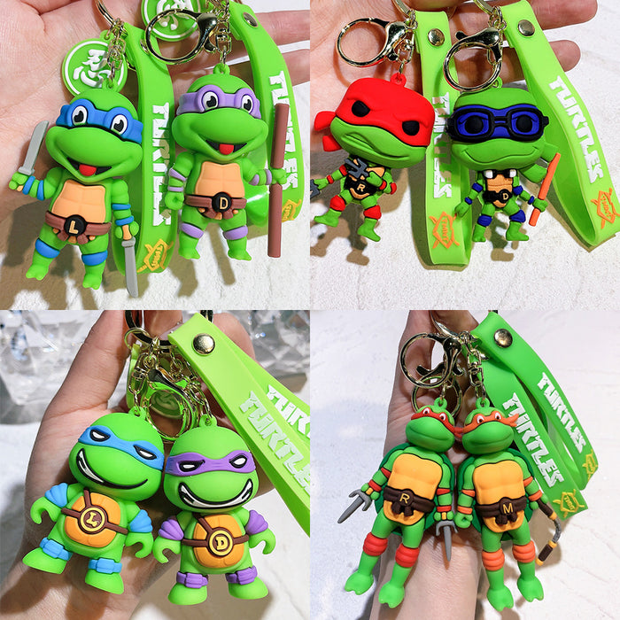 Wholesale Cartoon Silicone Doll Keychain JDC-KC-QiChao056