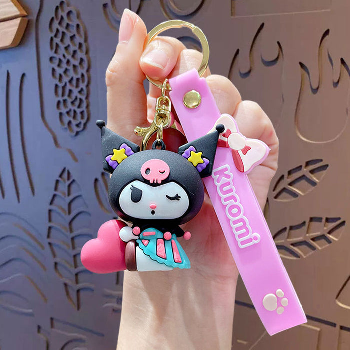 Wholesale Cartoon Cute PVC Keychain JDC-KC-NLu026