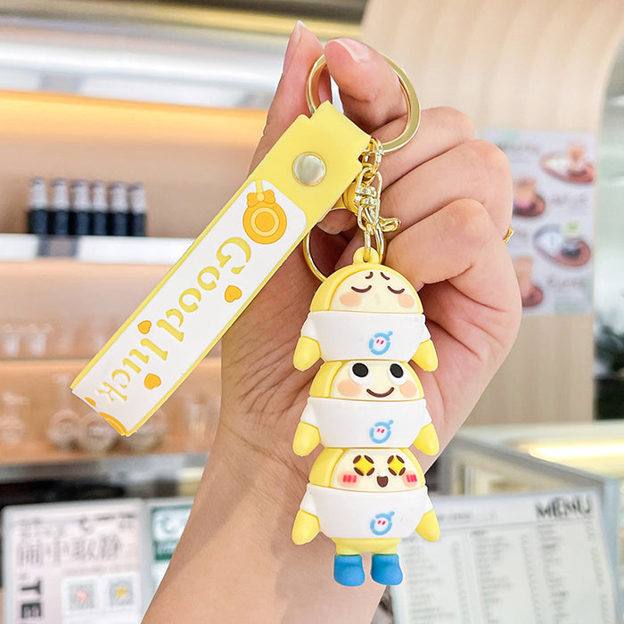 Wholesale PVC Cartoon Doll Keychain JDC-KC-Benxin012