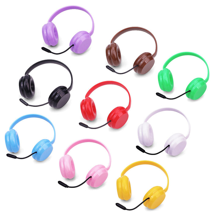 Wholesale Headset for dolls,  headphones,  shoes,  universal 17CM doll accessories,  dress-up accessories