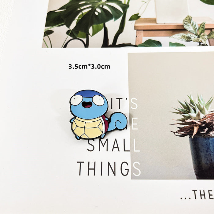 Wholesale Alloy brooch cute anime badge cartoon couple backpack decoration pin accessories