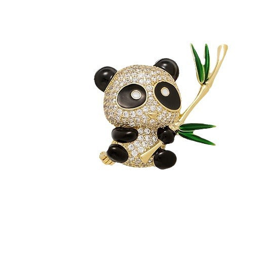 Wholesale High end exquisite personalized and versatile brooch pin with a niche design sense