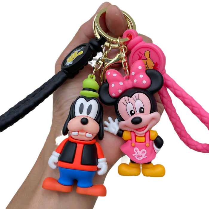 Wholesale Classic keychain cartoon doll backpack pendant car keychain