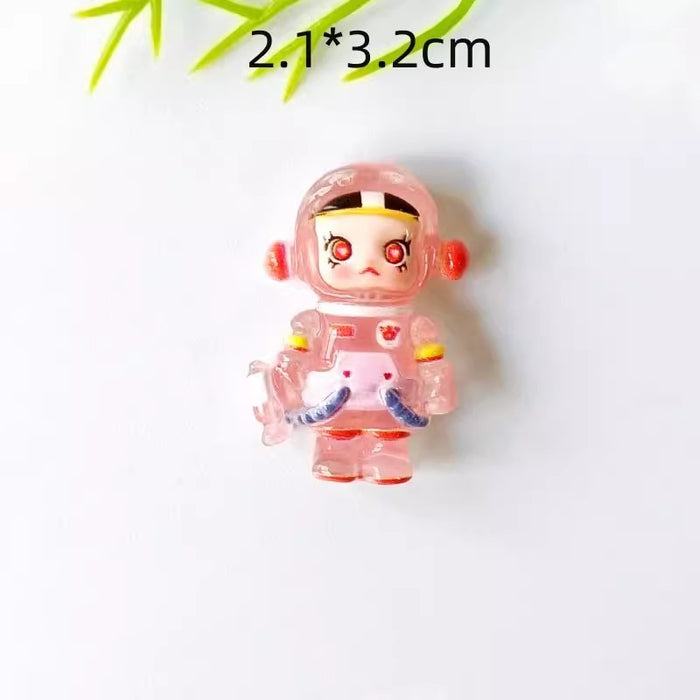 Wholesale Cute Astronaut Refrigerator Magnet Refrigerator Magnetic Sticker Personalized Creative Message Board Decorative Sticker