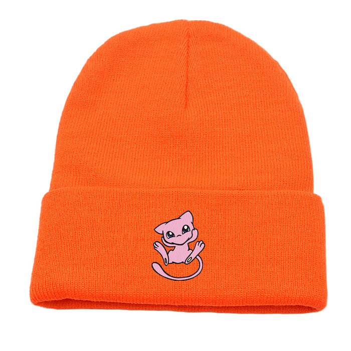 Wholesale Cartoon Embroidery Acrylic Wool Knitted Hat JDC-FH-HaiPu008