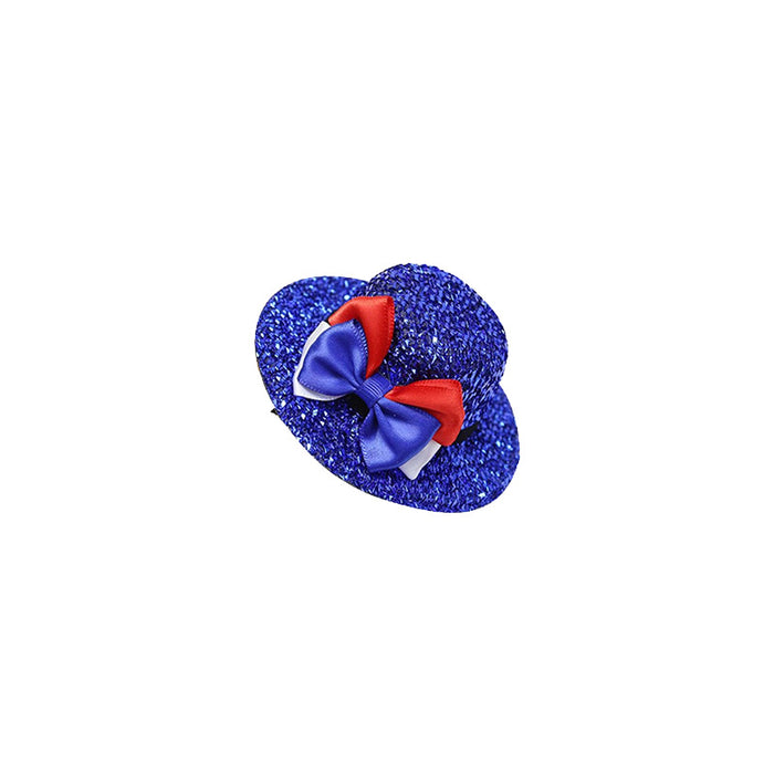 Wholesale Hair clip, children's headwear, hair clip, National Day hat, suitable for party and holiday hair accessories
