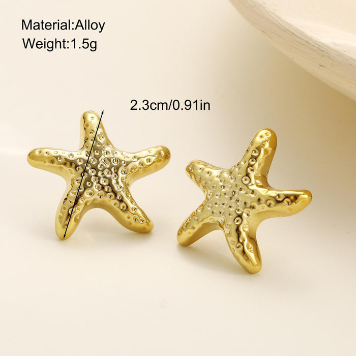 Wholesale Starfish Shell Earrings