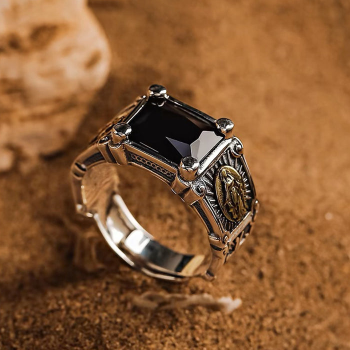 Wholesale Cross border vintage antique ring inlay