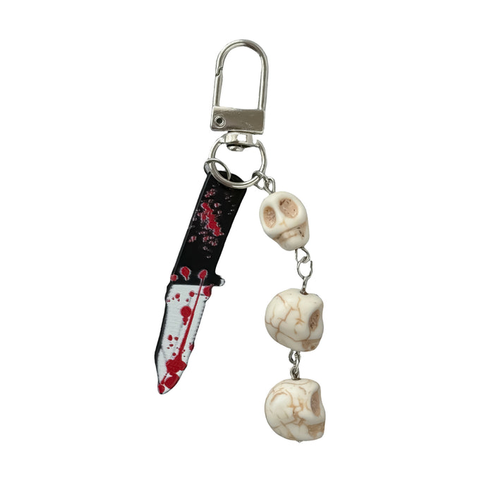 Wholesale Pendant Personalized Skull Keychain Mobile Phone Chain Pendant