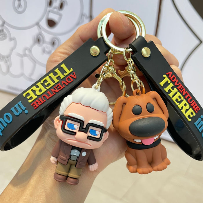 Wholesale Keychain 3D Cartoon Doll Car Keychain Bag Pendant Pendant