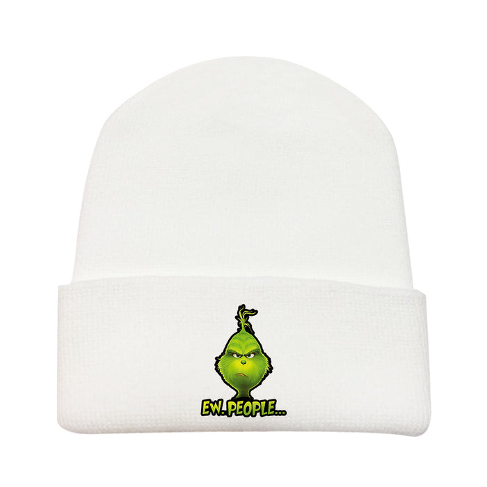 Wholesale Christmas Cartoon Wool Knitted Hat JDC-FH-LaiY005