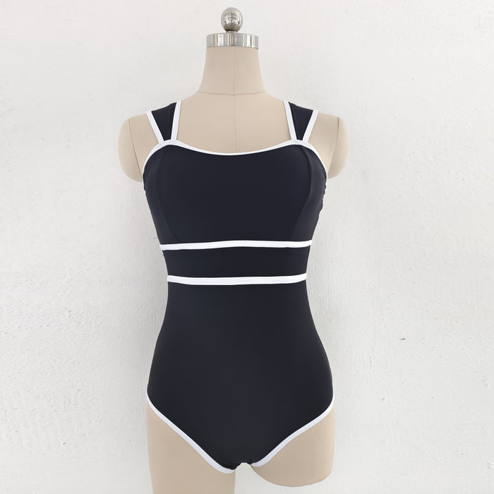 Wholesale New one-piece slim fit swimsuit hot spring swimsuit